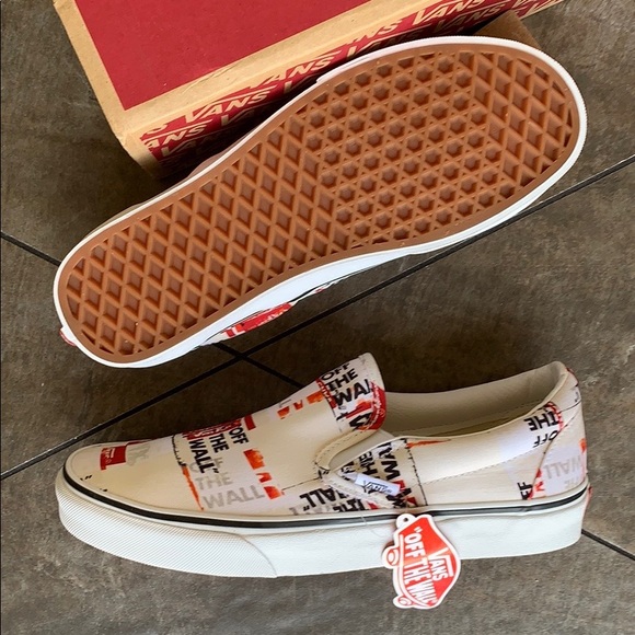 •VANS CLASSIC SLIP ON PACKING TAPE Blcdblc men’s• - Picture 7 of 16